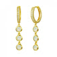 925 Sterling Silver Ear Buckle Small Hoop Earrings