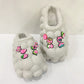 Furry Bubble Slides for Men /Women With Charms