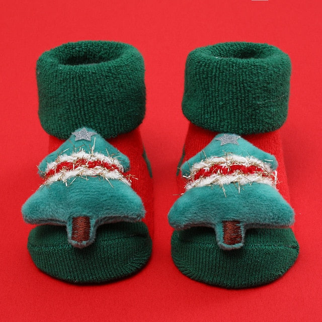 Christmas Socks shoes for Toddlers