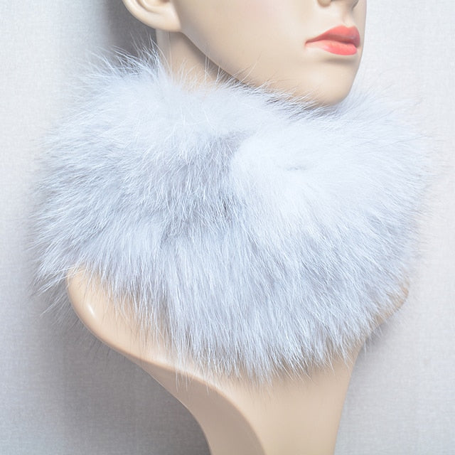 Fur Scarf Headband Neck Warmer