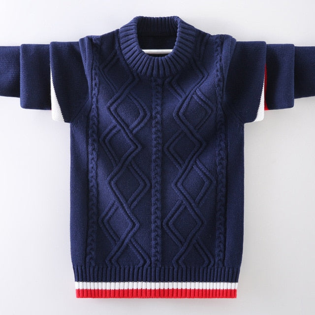 Pullover Sweater Outerwear Top For Boys