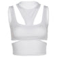 Vintage Y2k Halter Crop Top for Women
