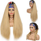 Yaki Straight Headband Synthetic Hair Wig
