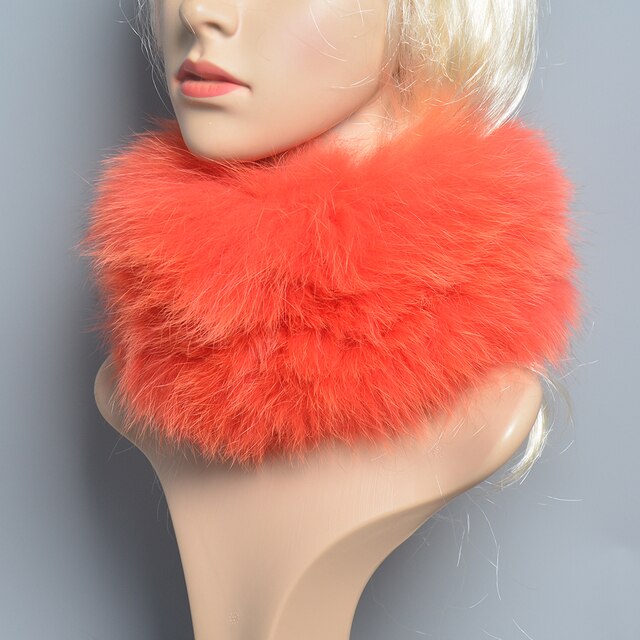 Fur Scarf Headband Neck Warmer
