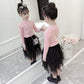 O Neck Knitted Sweater Top for Girls