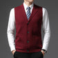Knit Cardigan Casual Sweater Vest