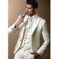 Embroidery Tuxedo 3 Piece Set (Jacket +Pants +Vest)
