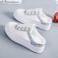 Half Slippers Women Mesh Surface Hollow
