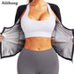Sauna Sweat Tops With Zipper Slim Body Suits